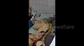 Taiwan: Caregiver Protects Grandma As M6.4 Earthquake Strikes