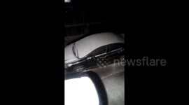 US: Rare Winter Storm Brings Snow To Houston