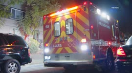 US, Los Angeles: Baldwin Hills Crenshaw LAPD Reports Shots Fired