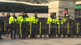 S. Korean president Yoon attends constitutional court hearing of impeachment trial