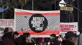 President Trump Inauguration Day 2025: Los Angeles Protest