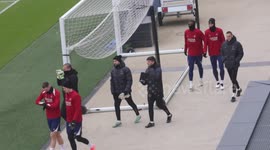 France: PSG train ahead of match against Guardiola's Manchester City