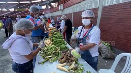 Colombia: Cúcuta organizes a sancocho for people displaced by Catatumbo violence