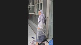 Rainy Day Mishap: Student Slips in Front of Class After Embarrassing Moment with Teacher