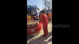 China: Drum Performance in a Chinese Village