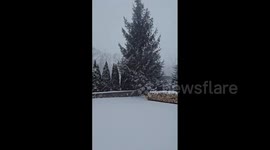 US: Winter Storm Hits Mid-Atlantic And Northeast With Snow And Freezing Temperatures 3