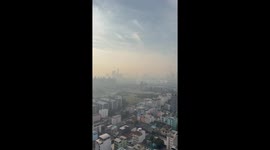 Bangkok air pollution covers city in toxic smog