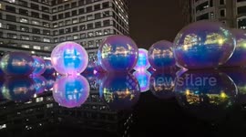 Canary Wharf's Winter Lights staves off January blues with amazing art installations