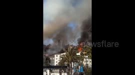 US: Wildfires Spread Across San Diego County, Forcing Evacuations 2