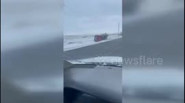 Toddler rescued from overturned bus that crashed in Kazakhstan