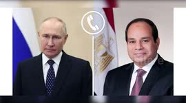 Egyptian, Russian presidents discuss regional developments over phone