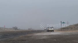 First ever snow squall warning for Amarillo Texas on January 20th 2025