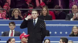US: Barron Trump in the spotlight at his father’s inauguration