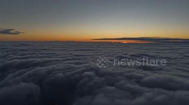 China: Sea of Clouds Captured at Taizi Peak