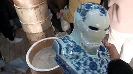 Ceramic Artist Combines Tradition and Pop Culture with Stunning Blue-and-White Porcelain