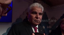 Switzerland: Panama's president says his country has international law on its side