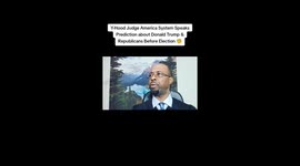 Y-Hood Judge America system speaks & predicted Donald Trump and the Republican before the 2025 election