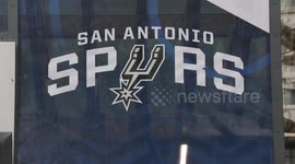France: San Antonio Spurs train in Paris for their match against Indiana Pacers