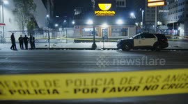 US, Los Angeles: Westlake 5 Victims Shot Part 3