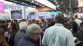 Spain: Footage of Latin America stands at Fitur 2025