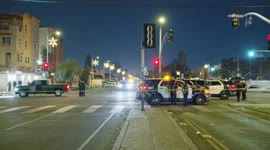 US, Los Angeles: Broadway Manchester Pedestrian Struck by Suspected DUI Driver