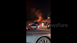 US: Clay Fire Breaks Out In Riverside County, California 2