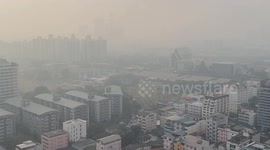 Air pollution chokes Thailand as leader shows off in Switzerland