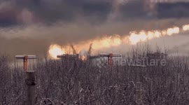 DAVOS WEF AIR PATROL , SWISS AIRFORCE FIGHTER PLANES LAND AND TAKE OFF AT SION AIRPORT