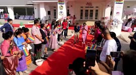 Couples celebrate as they marry on first day of legalised same-sex weddings