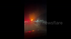 US: New Brush Fire Breaks Out In L.A.’s Sepulveda Pass 4