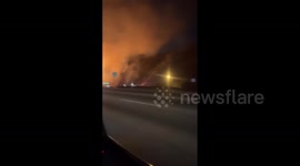 US: New Brush Fire Breaks Out In L.A.’s Sepulveda Pass