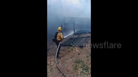 US: Palisades Fire Continues to Threaten Homes