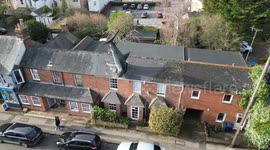 House with 25ft shark sticking out of the roof available to rent following holiday let ban