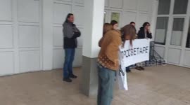 Serbia: People encourage music school professors to support students strike in Kragujevac
