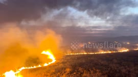 US: New fire erupts in Southern California as thousands remain under evacuation from fast-moving Hughes Fire