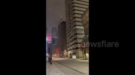 US: Rare winter storm brings heavy snowfall to Houston