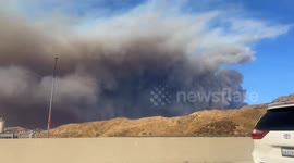 Hughes Fire causes concern as blaze spreads in Southern California
