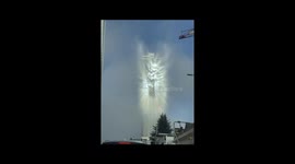 Vancouver skyscraper shines like a scene from animation in China