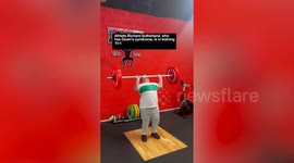 Weightlifter with Down Syndrome set for his first competition