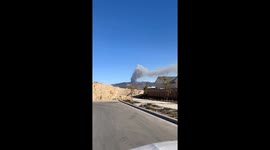 Fire erupts on Otay Mountain in San Diego, California