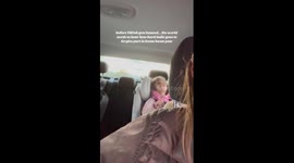 Exclusive- Tiny diva goes viral: Little girl belts out Fergie's verse in 'Boom Boom Pow'
