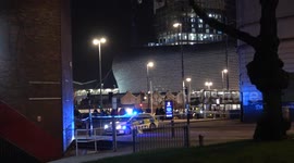 Birmingham city centre street sealed off by police as Teenager is stabbed following disorder