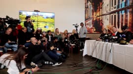 US: The former leader of Proud Boys, Enrique Tarrio, makes a press appearance after being pardoned