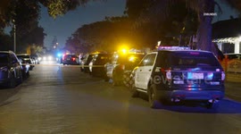 US, Los Angeles: Central Alameda 16 Year Old Shot
