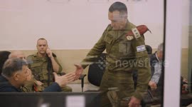 Israel: The Hostages and Missing Persons Situation Room During the Return of the Hostages to Israel