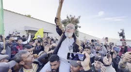 Gaza Strip: Gaza celebrates the arrival of prisoners released by Israel