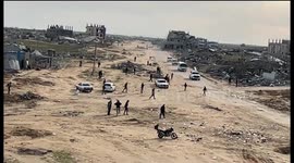 Gaza Strip: Palestinian prisoners released by Israel arrive in Gaza