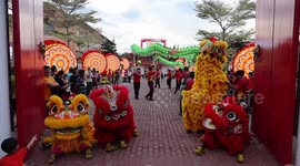 Malaysia: Malaysia celebrates Lunar New Year with a festival of lights and flowers