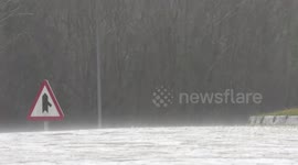 Spain: Stormy showers, hail, snow, and strong winds forecast for Galicia on Monday