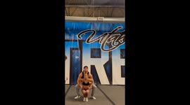 Cheerleading Disaster Averted by Nimble Spotter